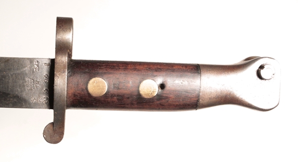 Pattern 1888 bayonet with Oliver pattern leather frog - Image 3