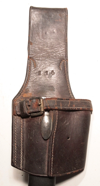 Pattern 1888 bayonet with Oliver pattern leather frog - Image 8