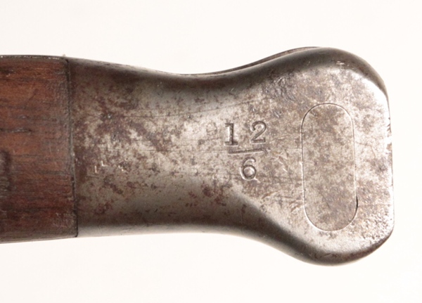 Pattern 1888 bayonet with Oliver pattern leather frog - Image 6