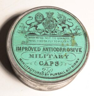 Military Percussion Caps Pursall & Co.
