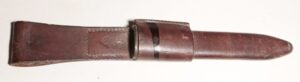 Ross hunting knife leather scabbard