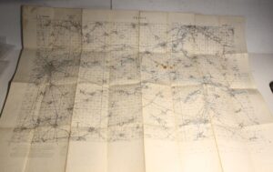 Trench Map France 51B two maps