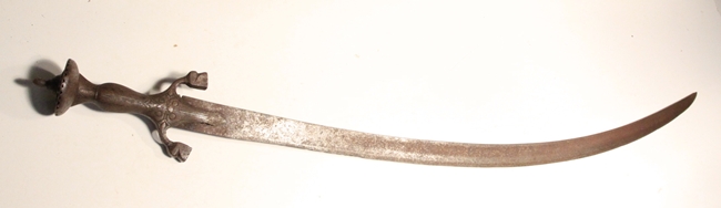 Indian Tulwar curved blade sword