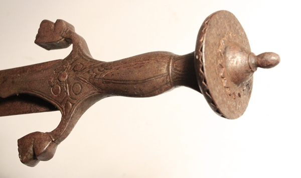 Indian Tulwar curved blade sword - Image 3