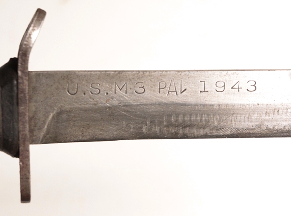 US M3 Fighting Knife PAL in M6 leather scabbard - Image 4
